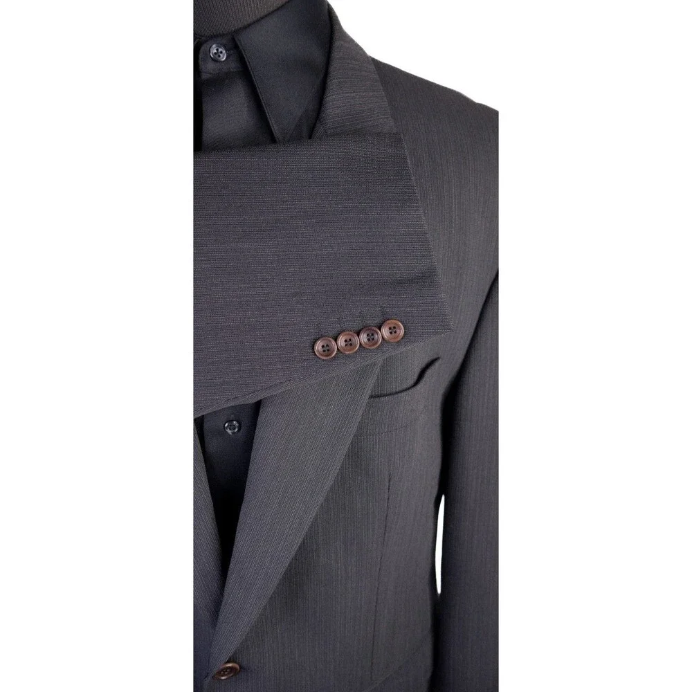 Hugo Boss APOLLO Blazer Sport Coat Men’s 44R Gray Wool 2-Button Jacket USA VTG